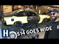 Chopping up Vin's 500hp 1JZ Swapped 240sx: Wide Wheel Prep!