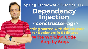 What is Spring Dependency Injection | Getting started | Learn with Working Eclipse Code in 5 Minutes