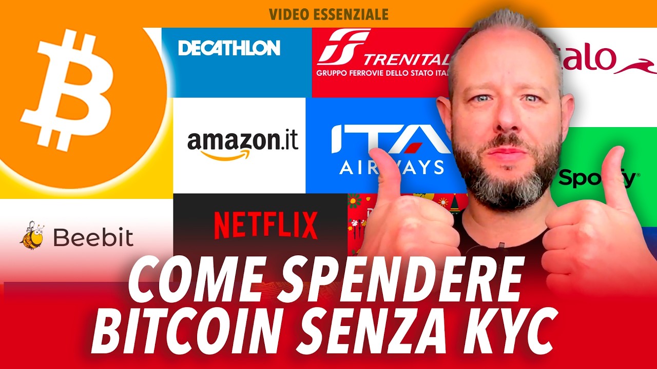 COME SPENDERE BITCOIN SENZA KYC NEL 2025
