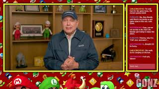 Mario reacts to Donald Glover as Yoshi