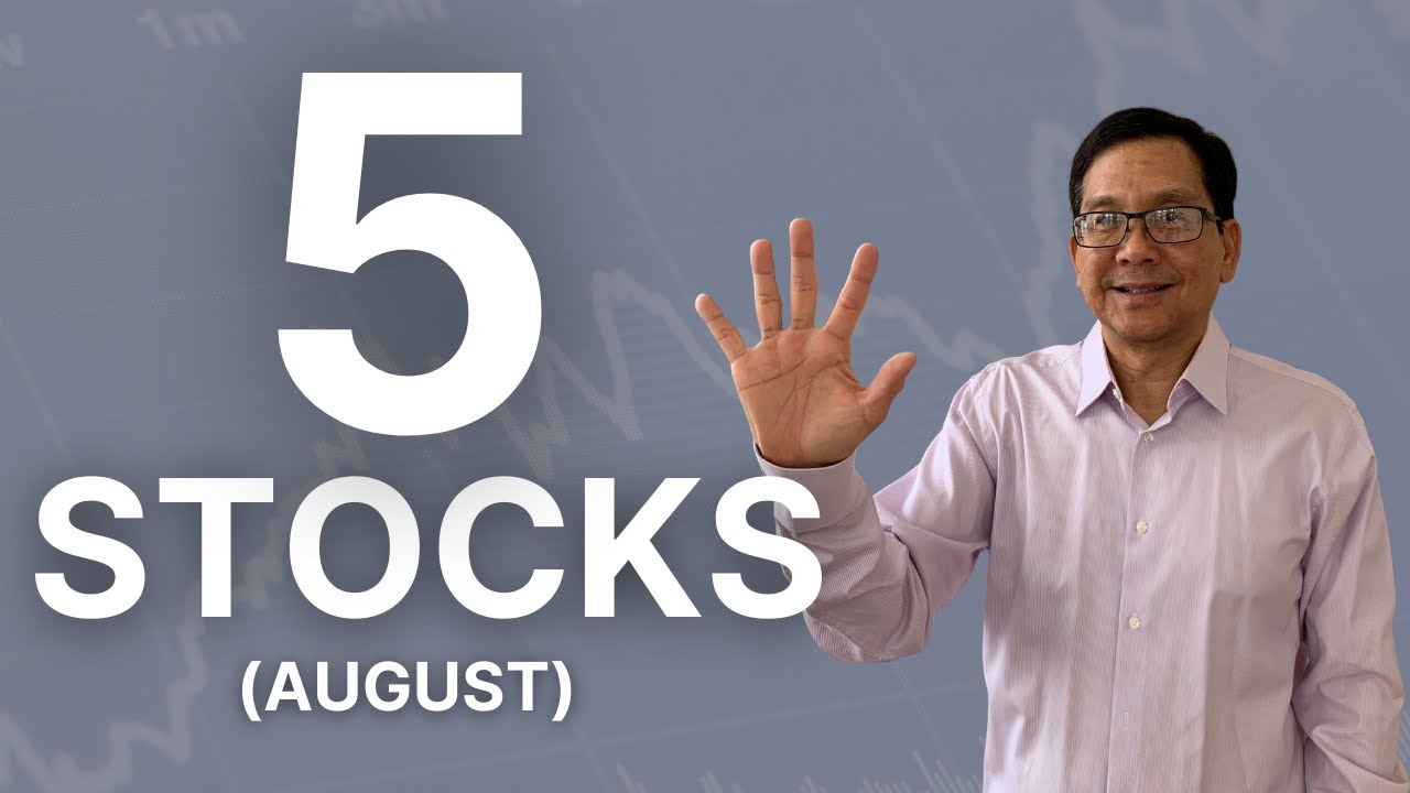 Five Stocks to BUY in August 2021!