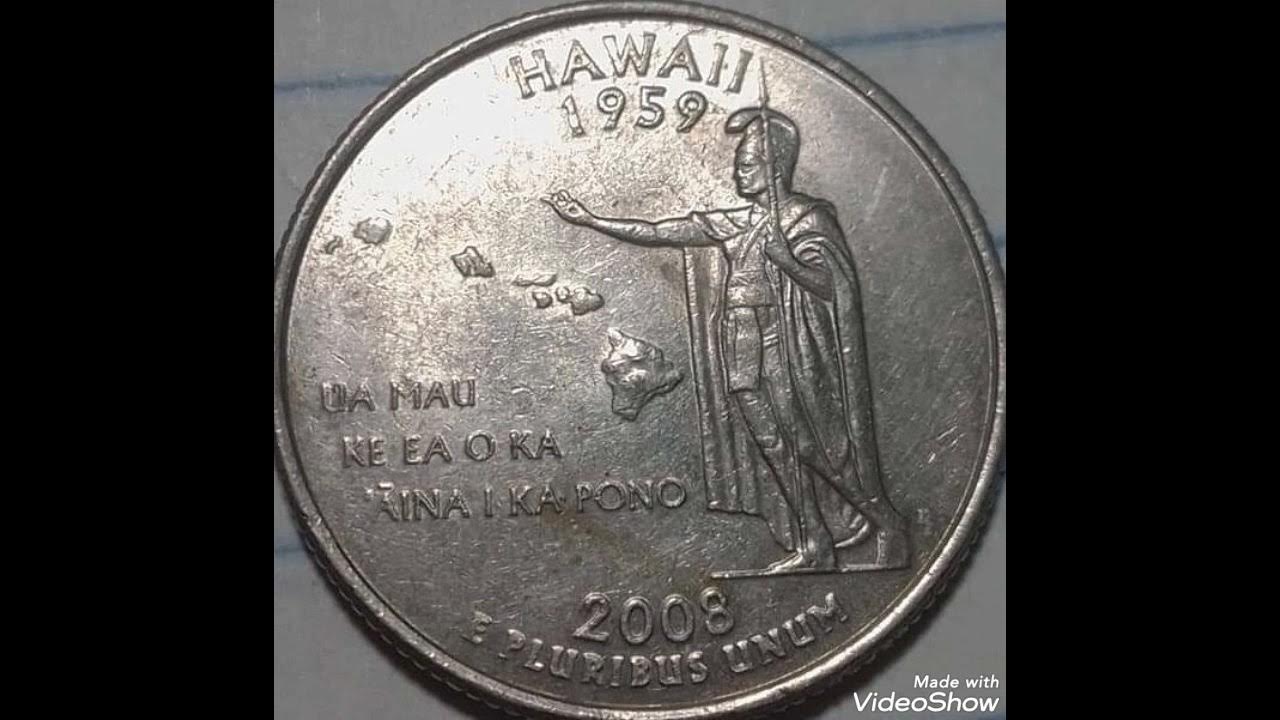 19592008 Hawaii & Quarter dollar United States America coin Value and