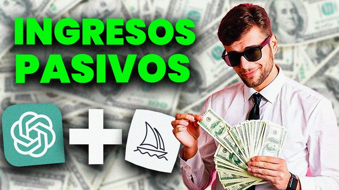 🚀Cómo generar INGRESOS PASIVOS con Chat GPT y MIDJOURNEY AI 😲 (5 formas ...