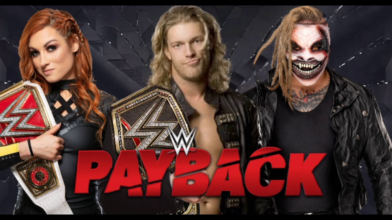 WWE PAYBACK DREAM MATCH CARD - RAW EXCLUSIVE PPV