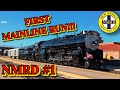 Atsf 2926s first mainline run  new mexico railroad days 1