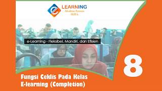 Tutorial Elearning 8 - Fungsi Ceklis Pada Kelas Elearning (Completion Tracking)