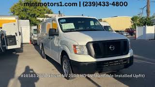 2018 Nissan NV2500 HD SV with Upfit | Job-Ready Commercial Van at Mint Motors Fort Myers
