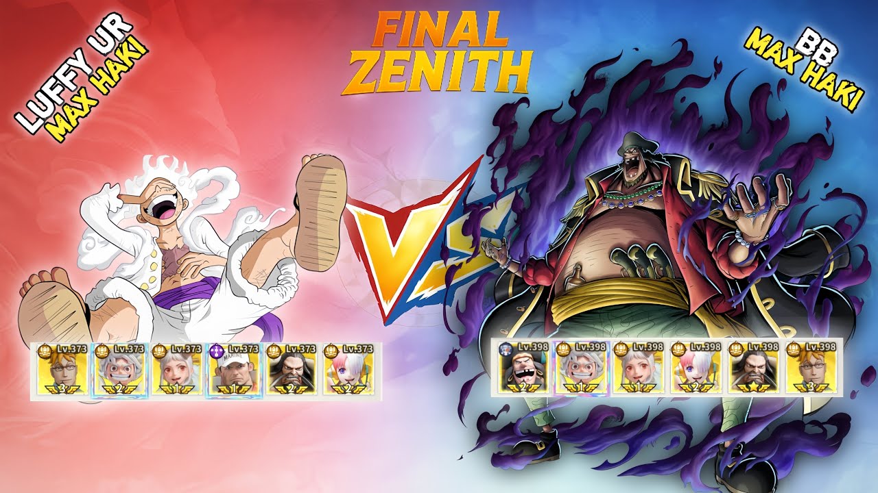 LUFFY NIKA VS BB MAX HAKI FINAL ZENITH 🔥 | KING OF SAILING | SAILING TREASURE | OP SAILING KINGDOM