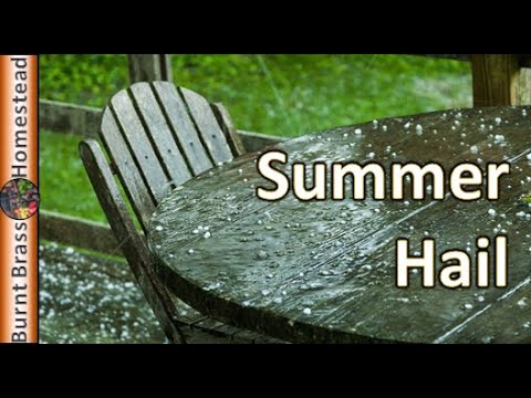 Summer Hail Storm - YouTube