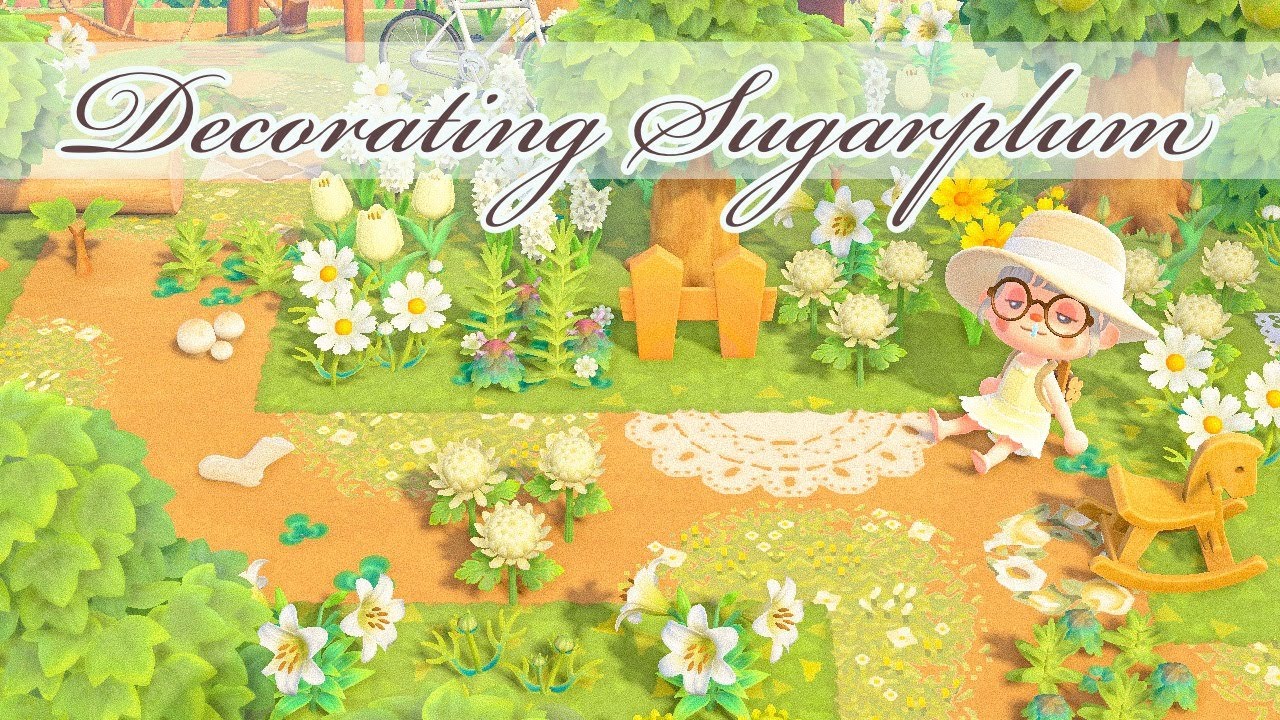 Landscaping my Springcore Island - ACNH - YouTube