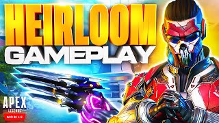 *NEW* HEIRLOOM GAMEPLAY! Apex Legends Mobile Season 3