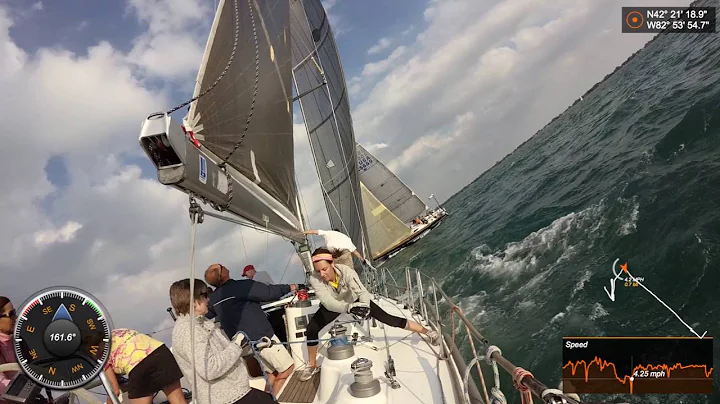 Wed Night Sailing - Beer can race on Lake St Clair