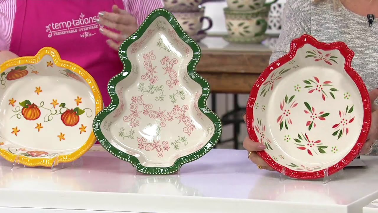 Temptations pie plate cheap