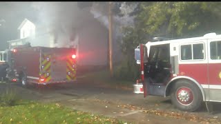 Sharon firefighters respond to vacant house fire