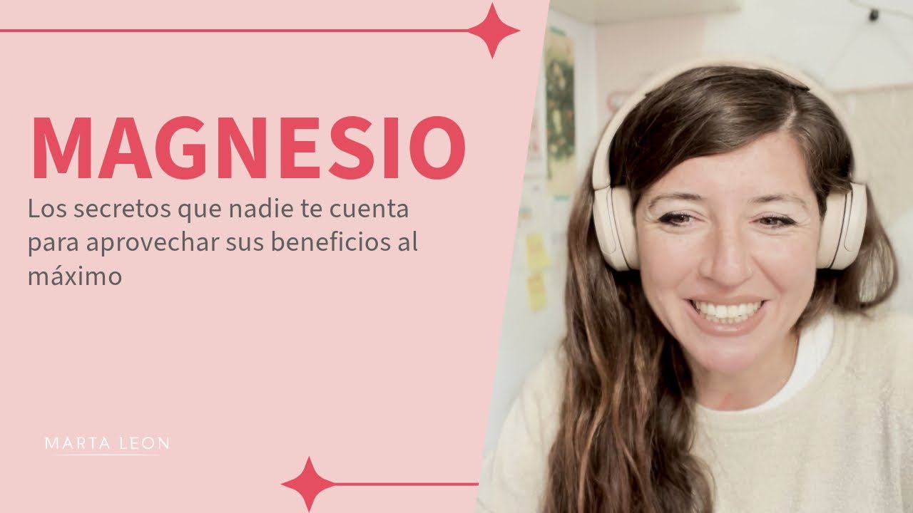 Dime qué necesitas y te diré qué MAGNESIO debes tomar