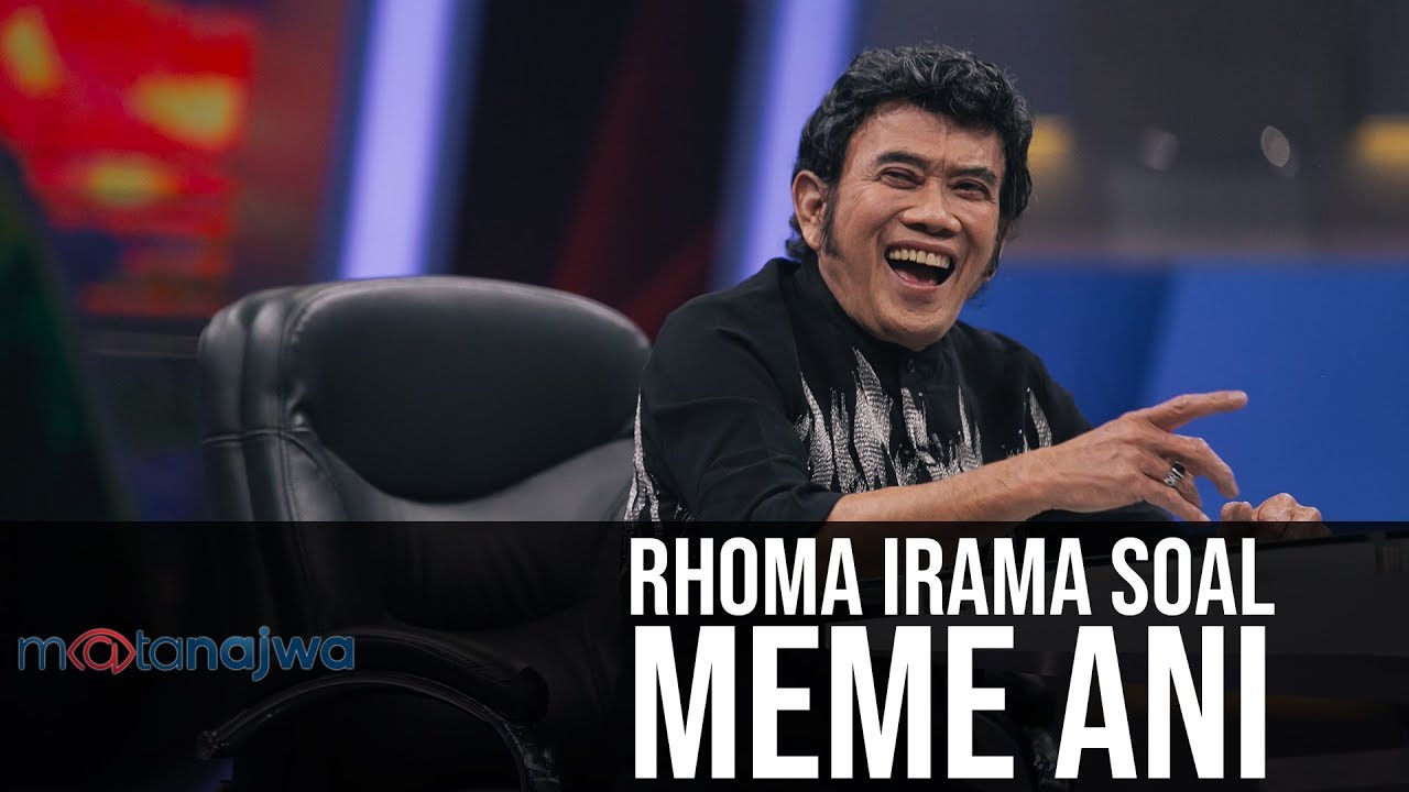 Mata Najwa Part 5 Panggung Rhoma Irama Rhoma Irama Soal Meme Ani Youtube