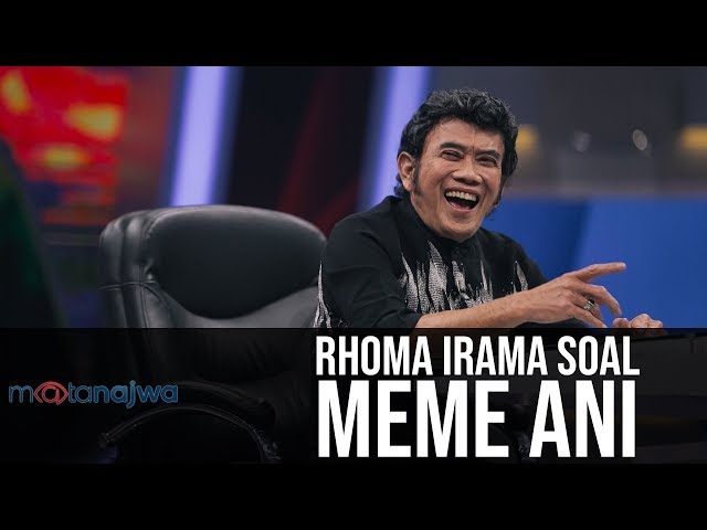 Mata Najwa Part 5 - Panggung Rhoma Irama: Rhoma Irama Soal Meme Ani class=