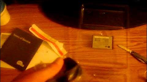 Unboxing virgin mobile LG Optimus V