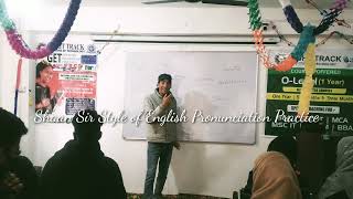 Voice And Accent Training Shaan Sir Style Of Pronunciation Practice