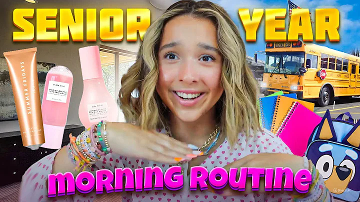 Senior Year Morning Routine #Lisi #LisiShops #GRWM