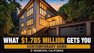 What $1.785 Million Gets You in Monrovia, California | Contemporary Hillside Home Tour