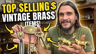 BOLO: Vintage Brass | Is It Cash Or Trash | Top Selling Items And What To Look For