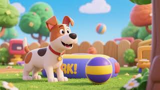 Bark, Bark, Bounce! | Puppy Dance Song for Kids 🐶🎵✨