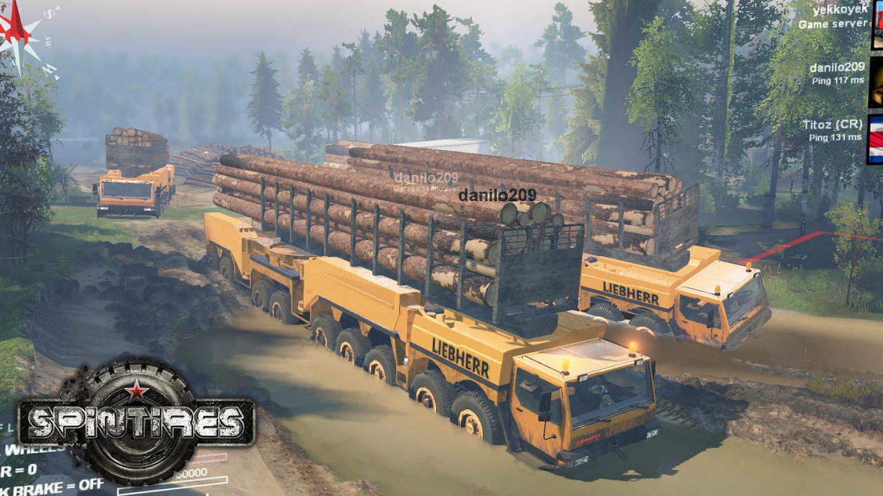 Enormes Gruas 18x18 Offroad | Cargando troncos grandes