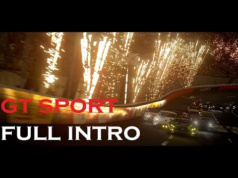 GT Sport Full Intro