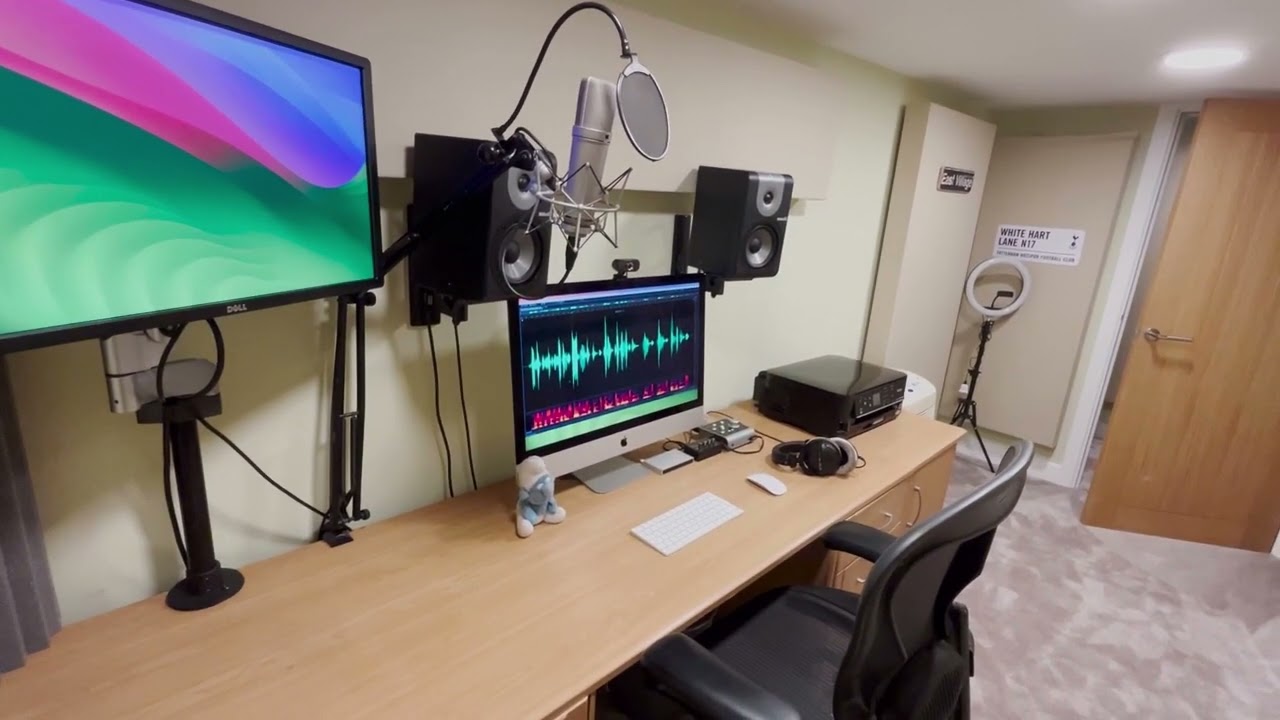A behind-the-scenes tour of my new voiceover studio