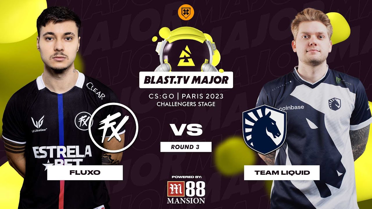 Team Liquid vs Fluxo BLAST Paris Major 2023 Challengers Stage Cast by Geri