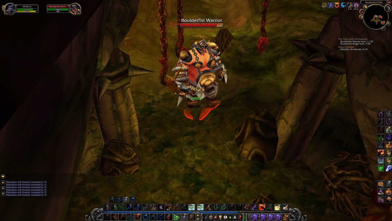 The Twin Clefts of Nagrand, WoW TBC Quest