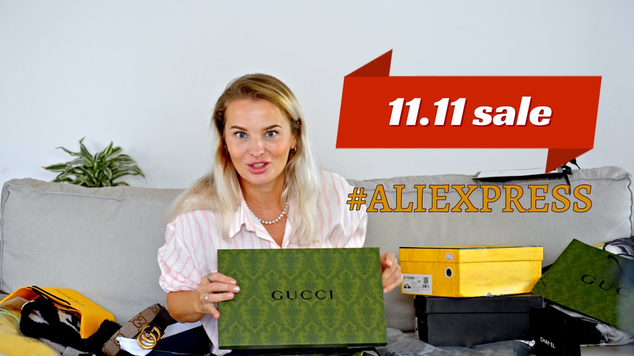 Sale 11.11. Распаковка брендов. AliExpress.