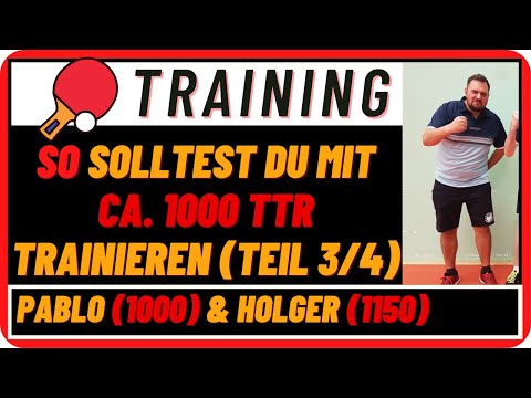 Tischtennis 🏓 Das