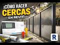 🧱 Cómo crear CERCAS en Revit paso a paso | Tutorial rápido y profesional 🔧