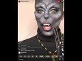 Nina Bonina Brown Black Panther Look (part 3)