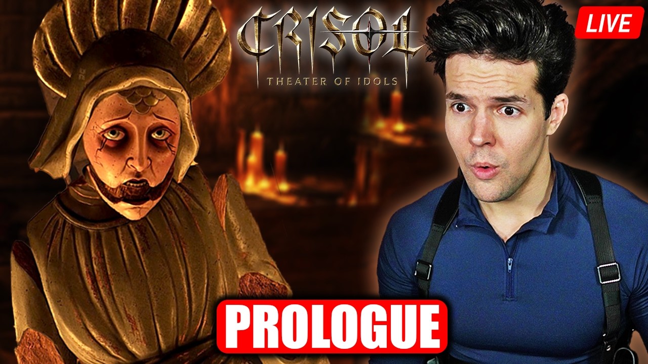 Spanish Survival Horror - Crisol: Theater of Idols Prologue Gameplay Walkthrough