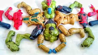 Merakit mainan Thanos Vs Hulk Smash Vs Spiderman Avengers Hero Toys are here