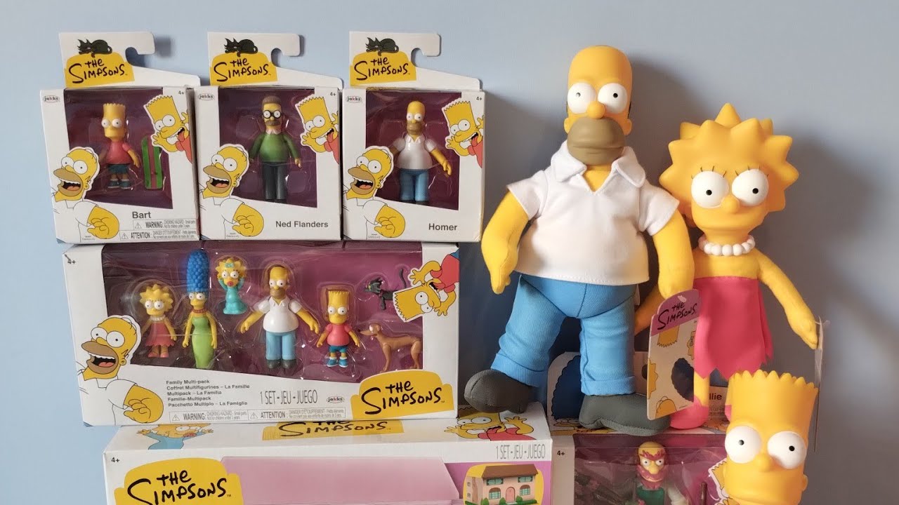 The Simpsons Jakks Pacific figures - Mailday!