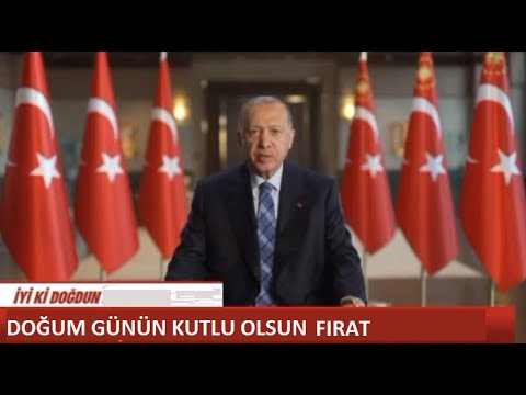 İyi ki doğdun FIRAT - İsme Özel Doğum Günü Kutlaması (FULL)