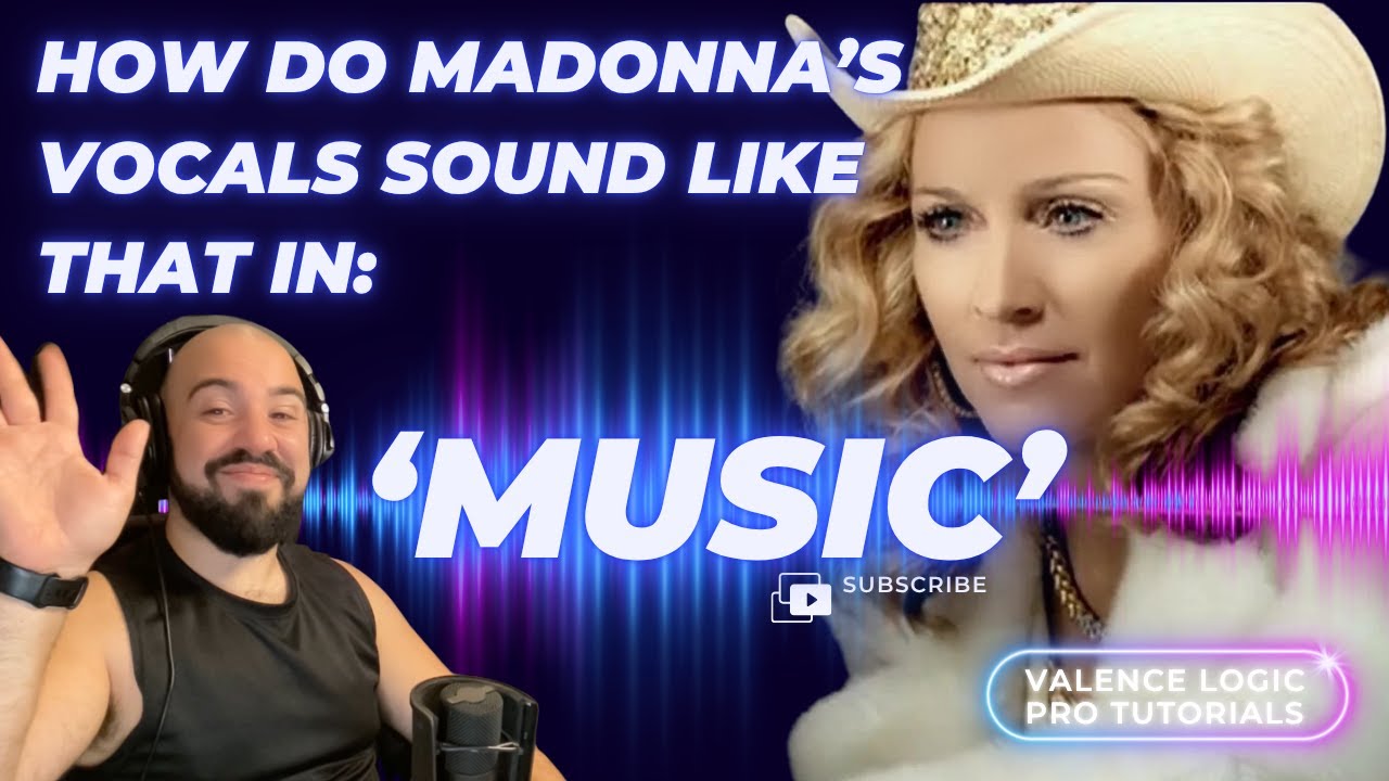 How do Madonna’s vocals sound like THAT in “MUSIC”? 