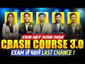 Crash Course 3.0 | CSIR NET June 2026 | IFAS