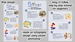 HOW TO MAKE AN INFOGRAPHIC DESIGN USING PHOTOSHOP 2020 (TIPS + FREE INSTALLER OF PHOTOSHOP)