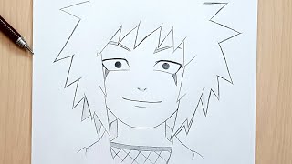 How to draw Jiraiya from Naruto | Kid Jiraiya easy step-by-step | Tutorial