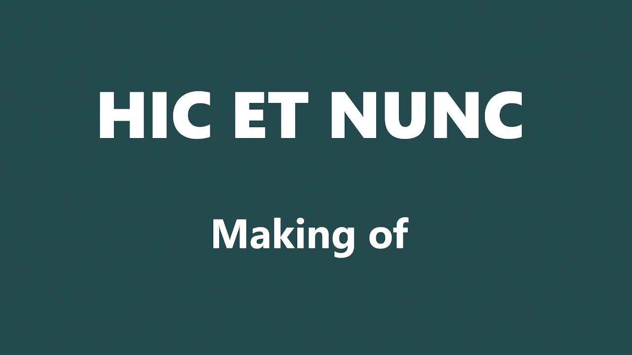 How to Pronounce Hic Et Nunc 