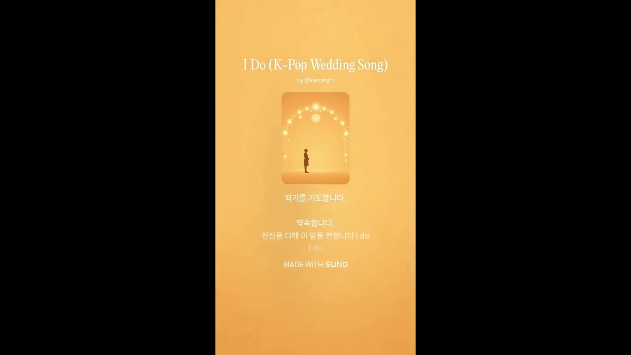 I Do (K-Pop Wedding Song)
