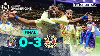 🐐0-3🦅 ¡Golpe de KO de América a Chivas! | Concacaf Champions Cup