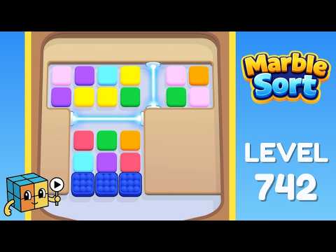 Marble Sort level 742 walkthrough video cover