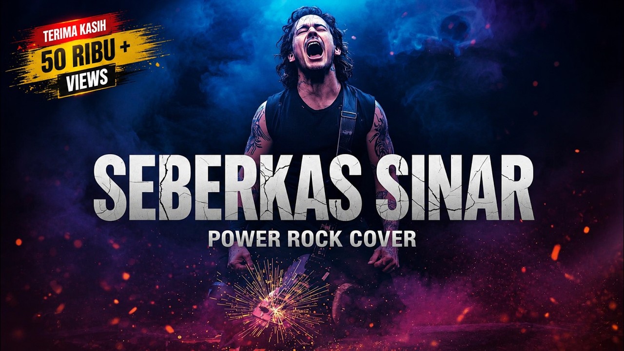 SEBERKAS SINAR — NIKE ARDILLA Rock Cover (Male Version) | Powerful \u0026 Emotional Rock Ballad