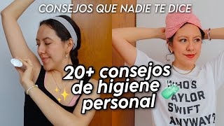 20+ CONSEJOS DE HIGIENE PERSONAL QUE TODA CHICA DEBE SABER ✨ tips de higiene femenina y cuidado